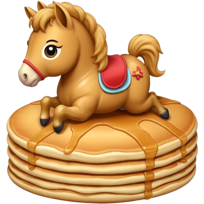 🥞🐎 emoji