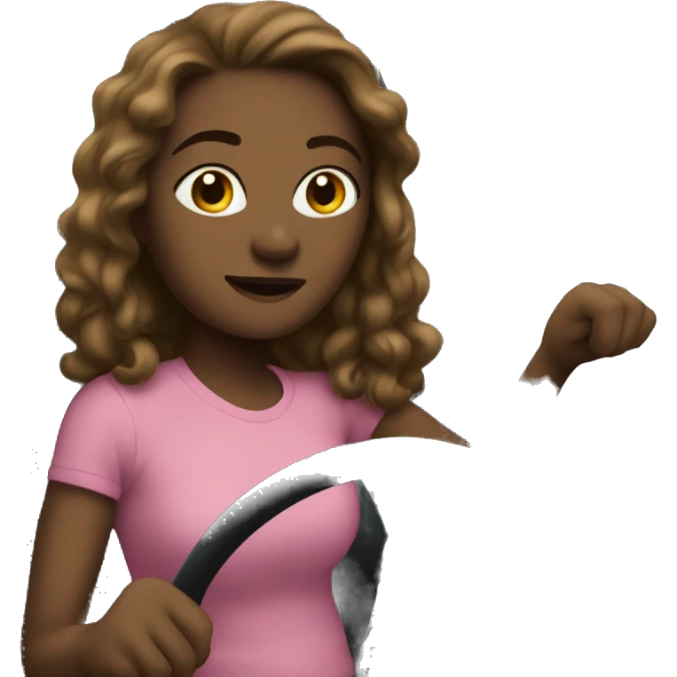 I'm driving gerl  emoji