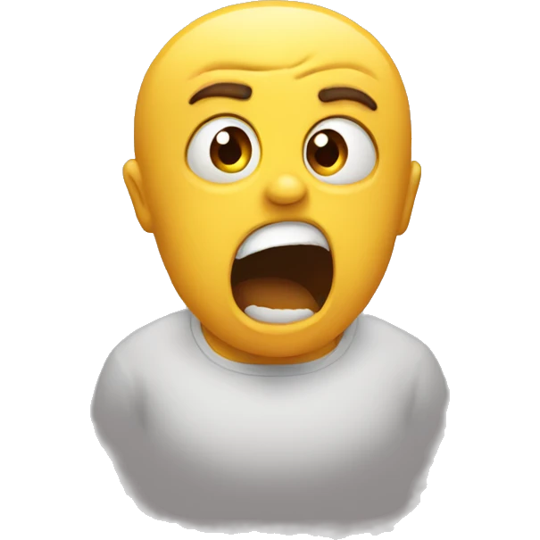 frightened emoji