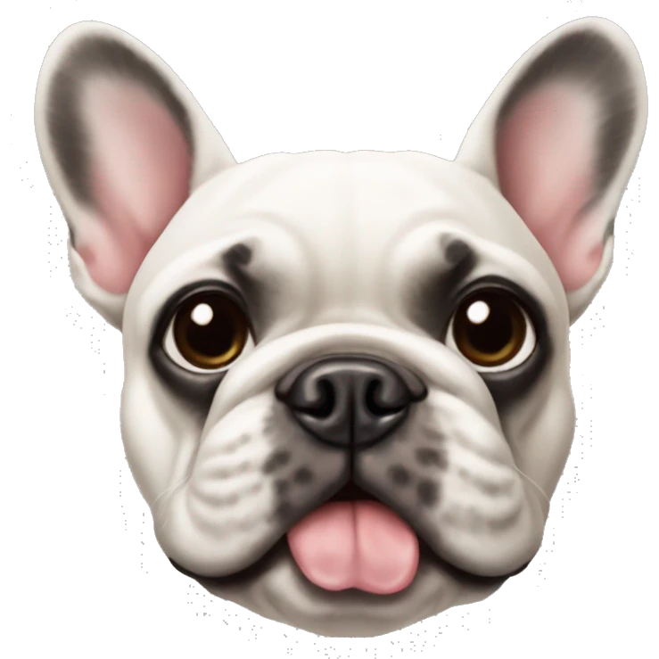 French bulldog emoji