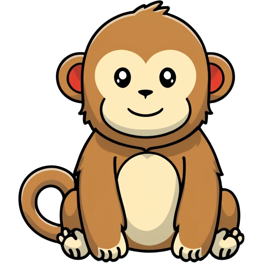 Snow monkey  emoji