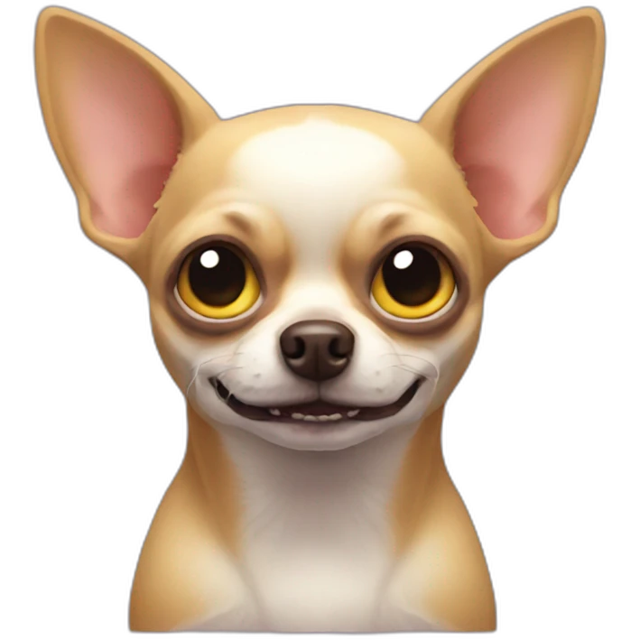 Chihuahua evil emoji