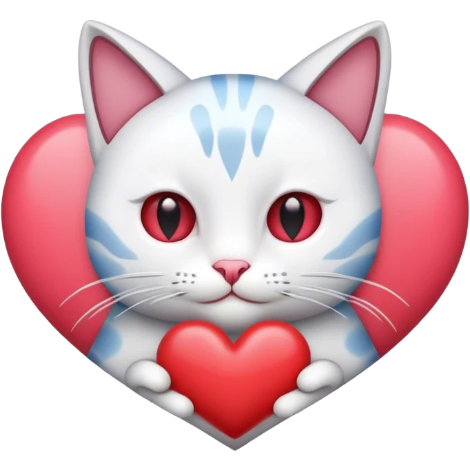 Heart with cat  emoji