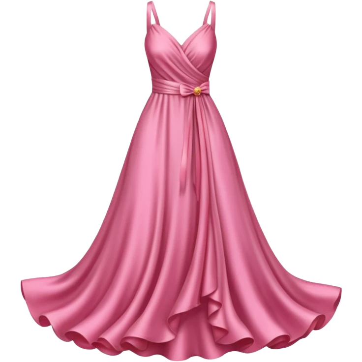 Pink dress emoji