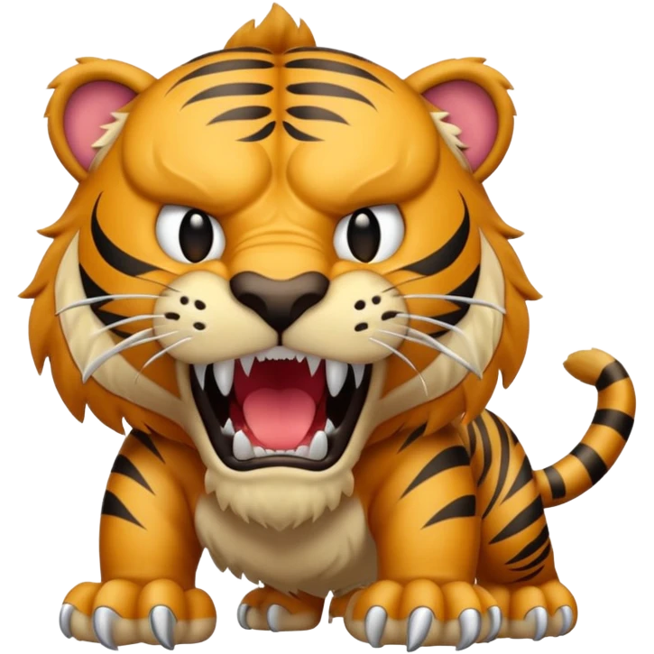 a Saber-toothed tiger emoji