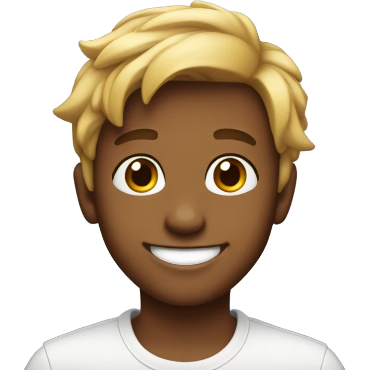 Handsome boy emoji
