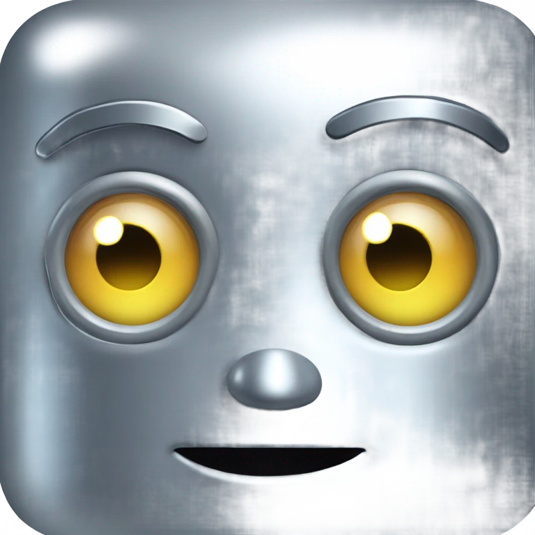 cute-robot-looking-in-the-mirror emoji