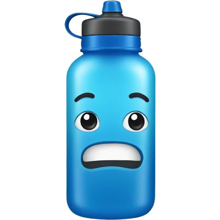 Water bottle emoji