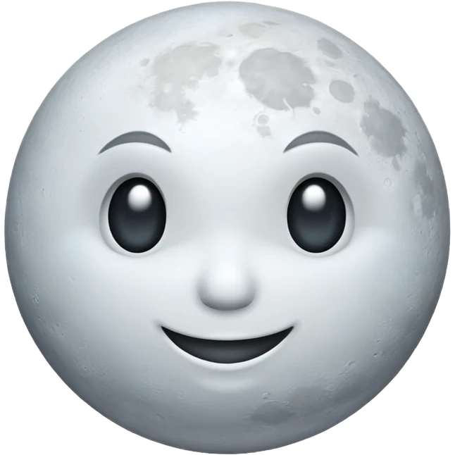 Moon emoji