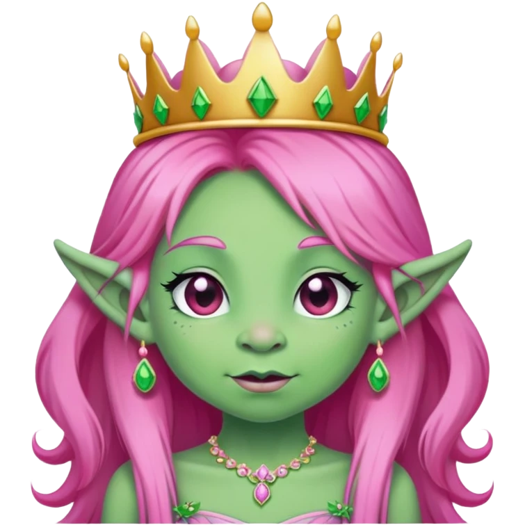 Princess troll emoji