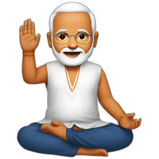 Namaste Modi emoji