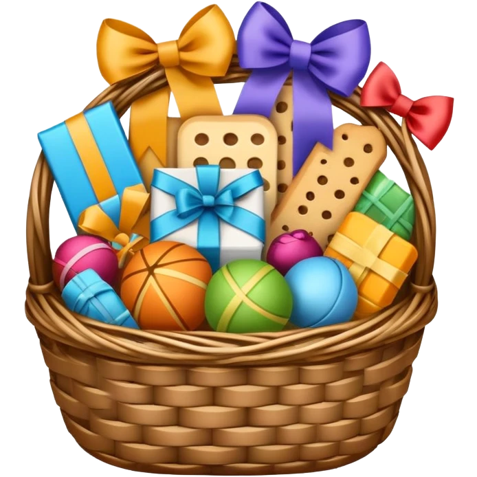 small gift basket emoji