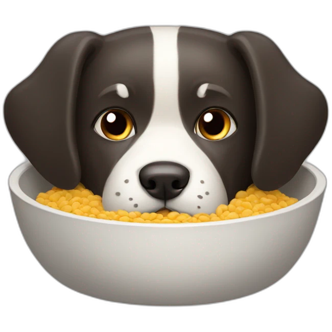 dog bowl emoji