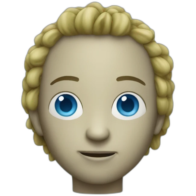 Alien avatar blue jungle film  emoji