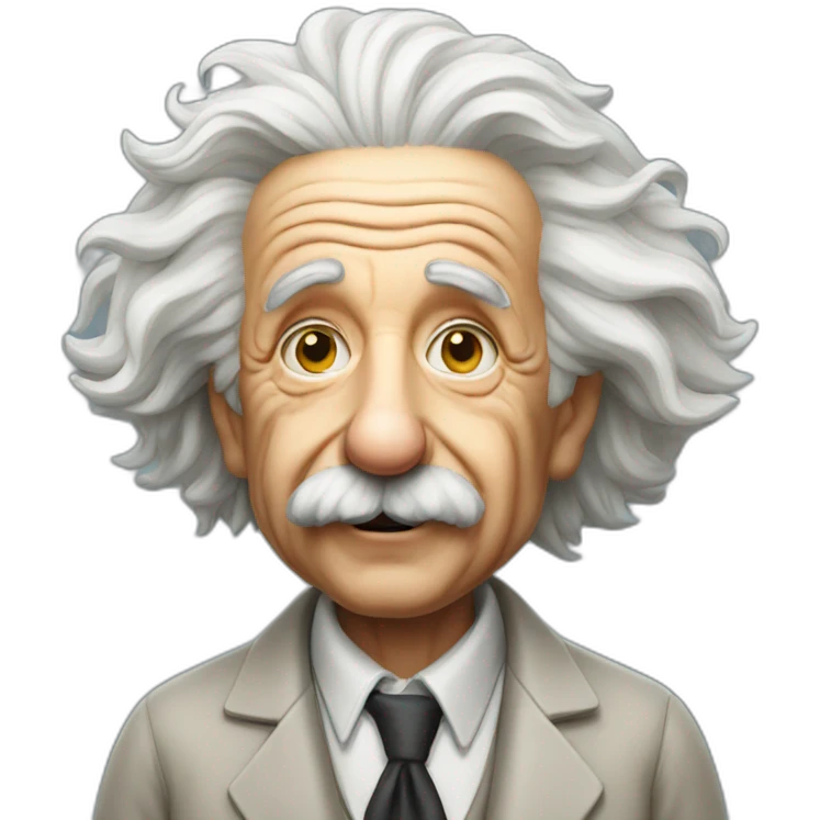 Albert Einstein emoji