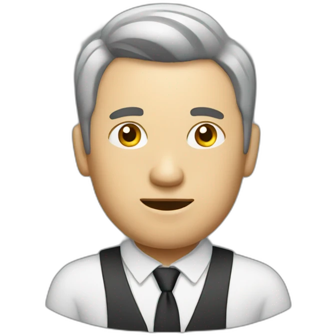 Man with money emoji