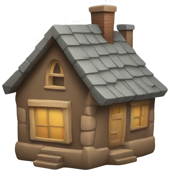 house with two arrows on the left and right pointing inwards emoji