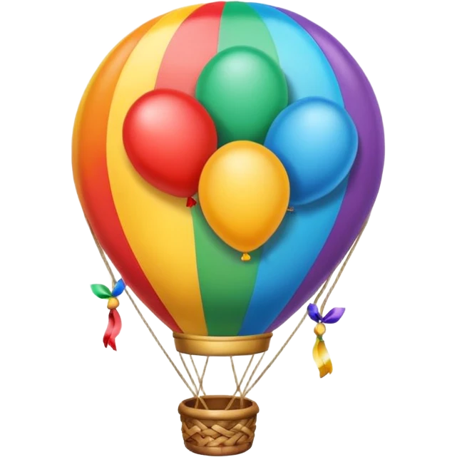 Balão junino emoji