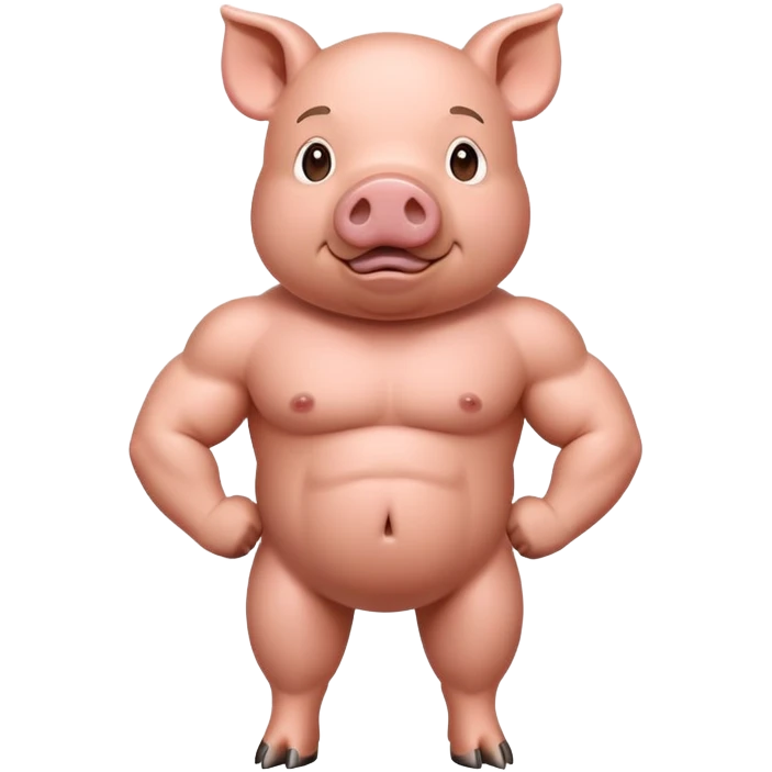 Mussim pig emoji