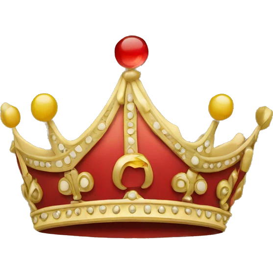 The letters "A" and "E" Crown  emoji
