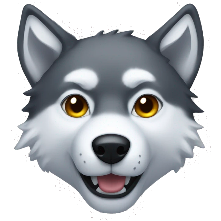 snowman wolf emoji