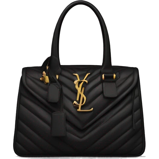 A YSL bag  emoji
