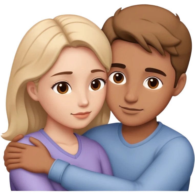 intimate moment between lovers emoji