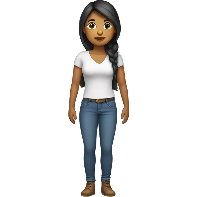 Mujer colorada emoji
