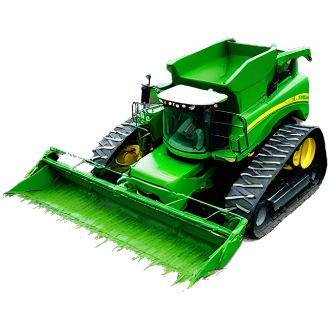 John Deere header bogged  emoji