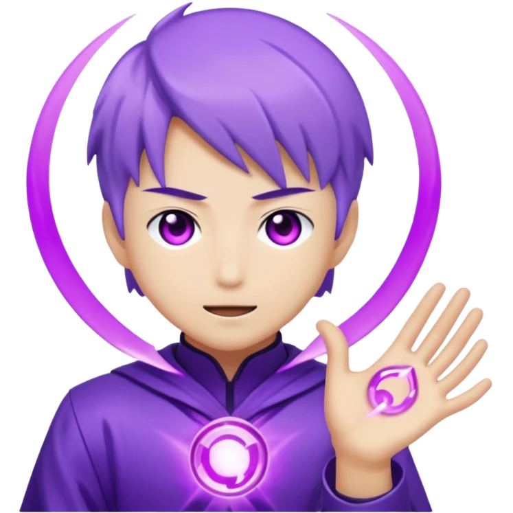 gojo satoru Hollow Purple emoji