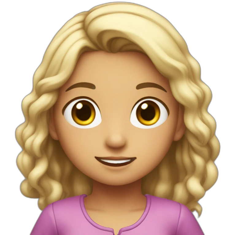 Niña Canche diciendo como es posible este suceso emoji
