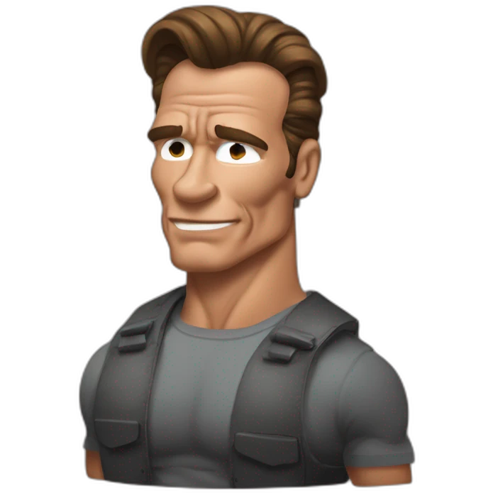 arnold schwarzenegger comprando pan emoji