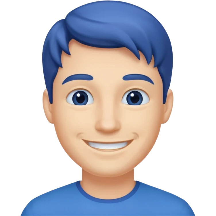 blue dress man emoji