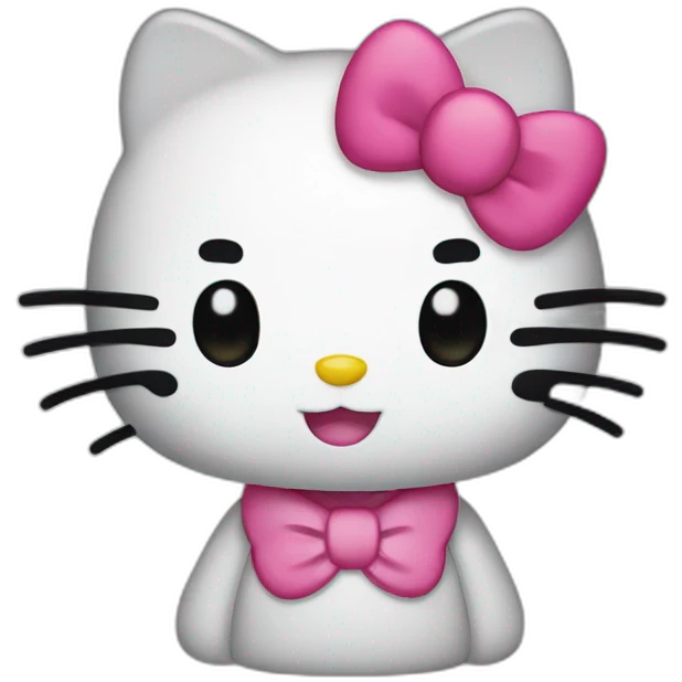 Hello kitty emoji