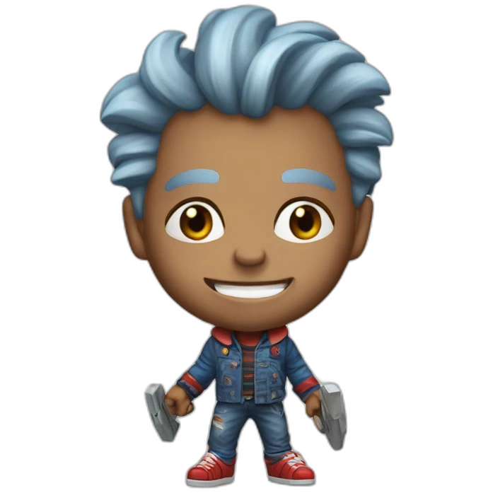 Djokic as chucky emoji