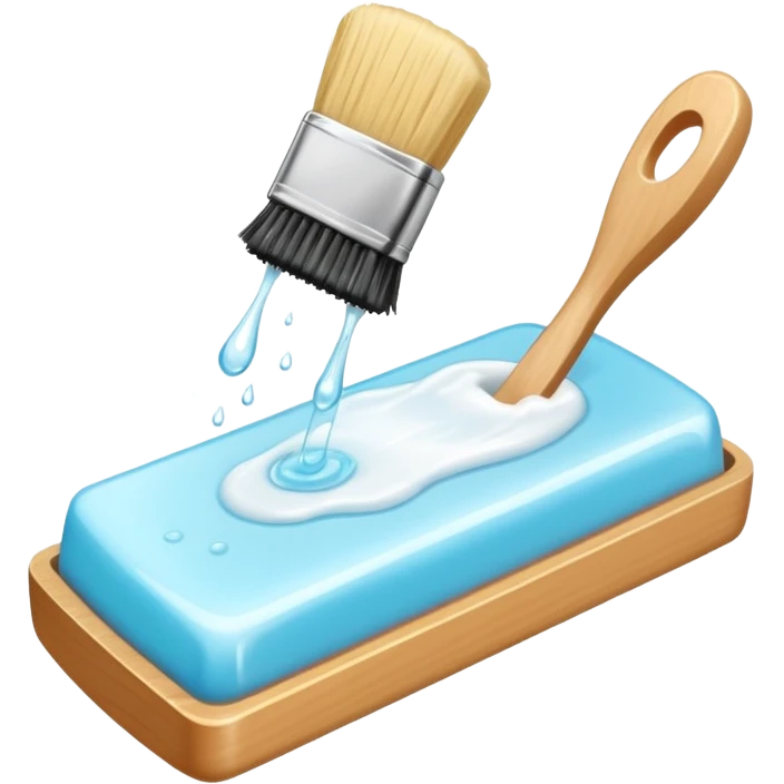 cleaning nail brush emoji emoji