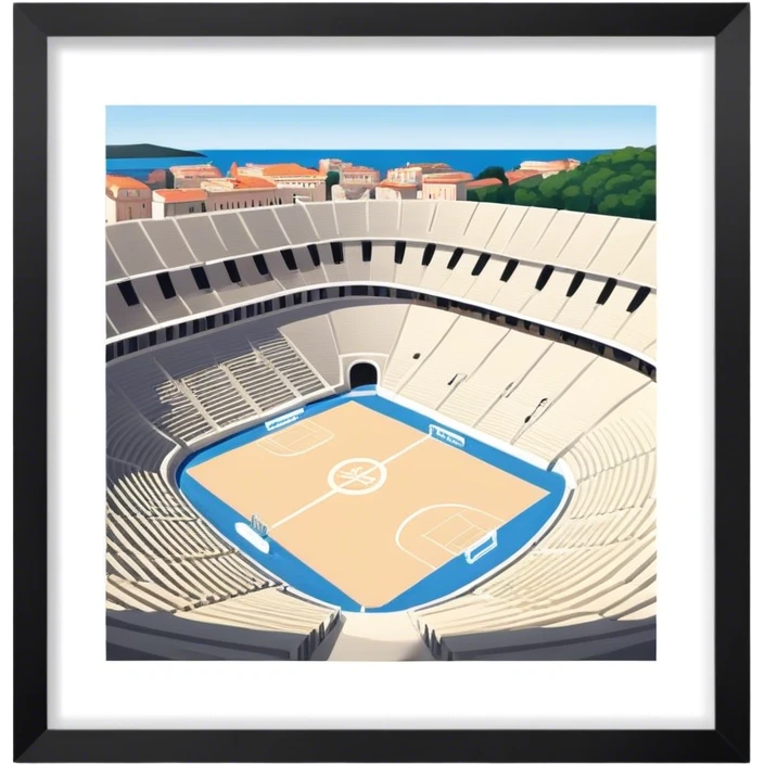 Cinematic Realistic Pula Arena, Croatia emoji emoji