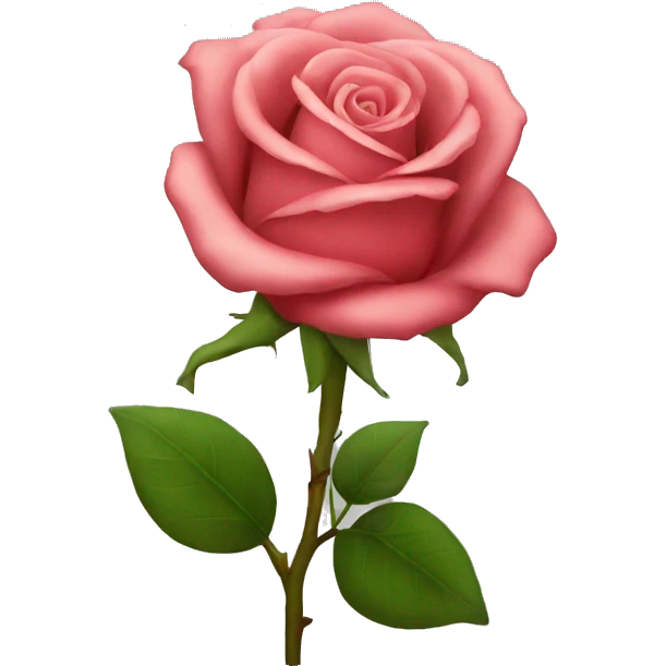 Rose emoji