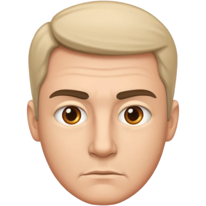 serious man  emoji