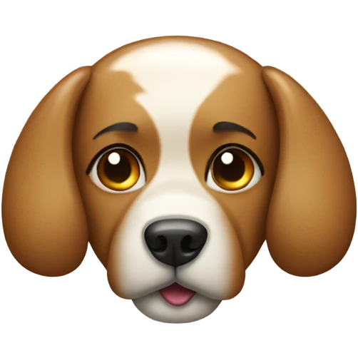 Ballon anmail dog emoji