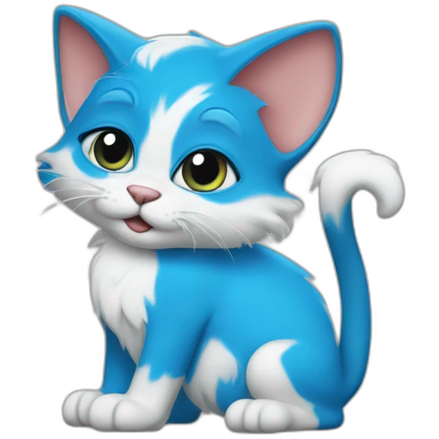 smurf cat emoji
