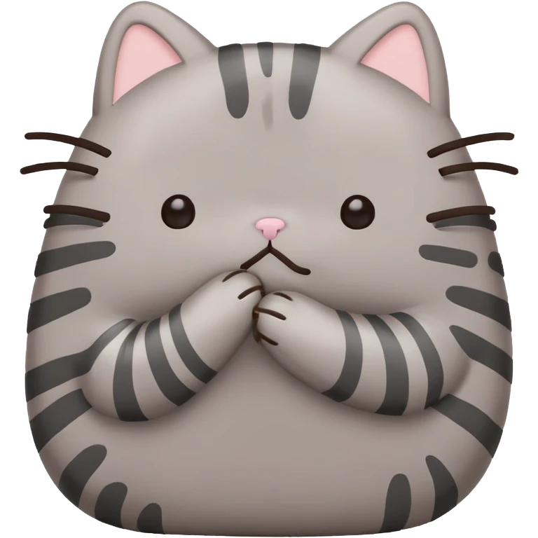 Pusheen facepalm emoji