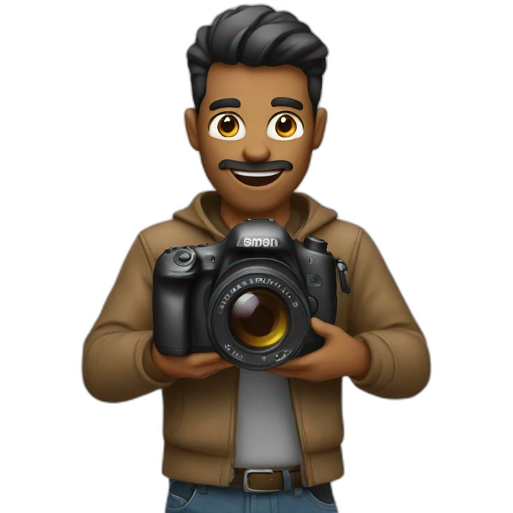 crazy photographer emoji