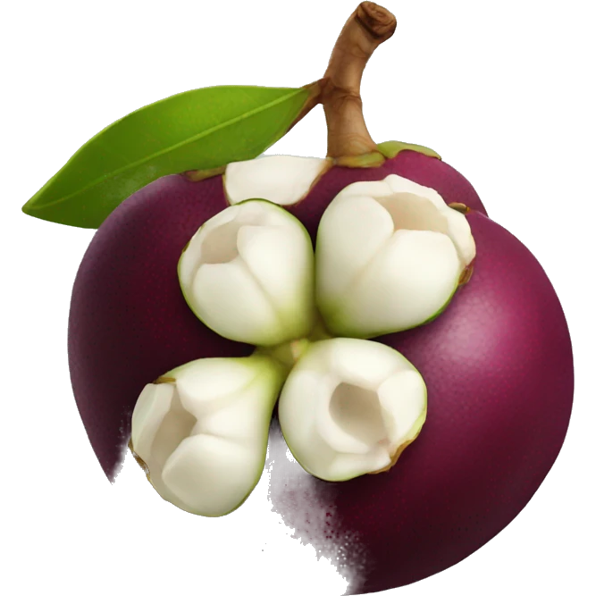 Mangosteen emoji