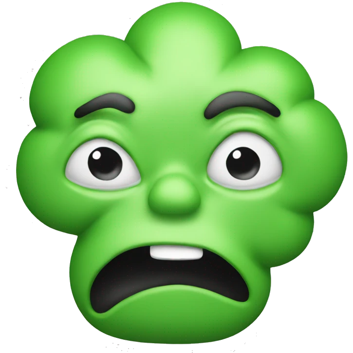 fart gas green emoji