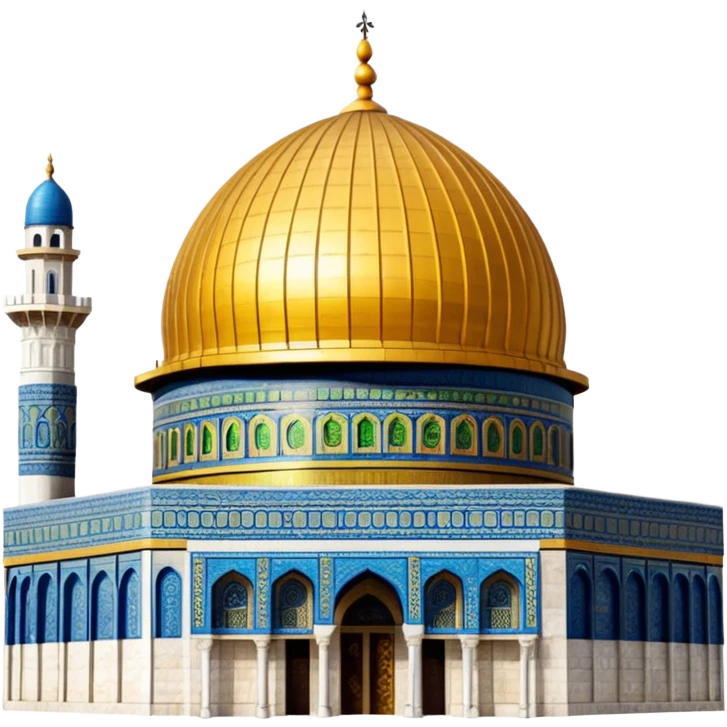 Dome of the rock, Palestine emoji