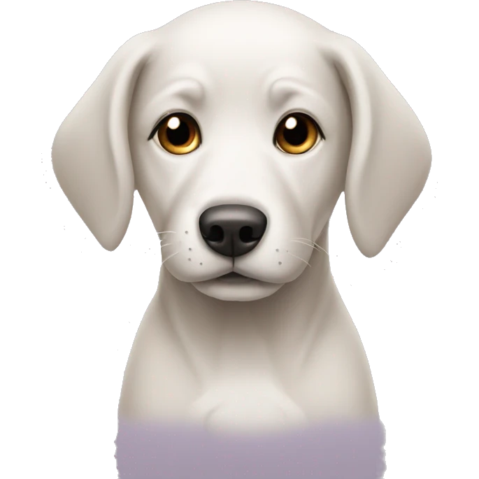 Clean girl dog  emoji