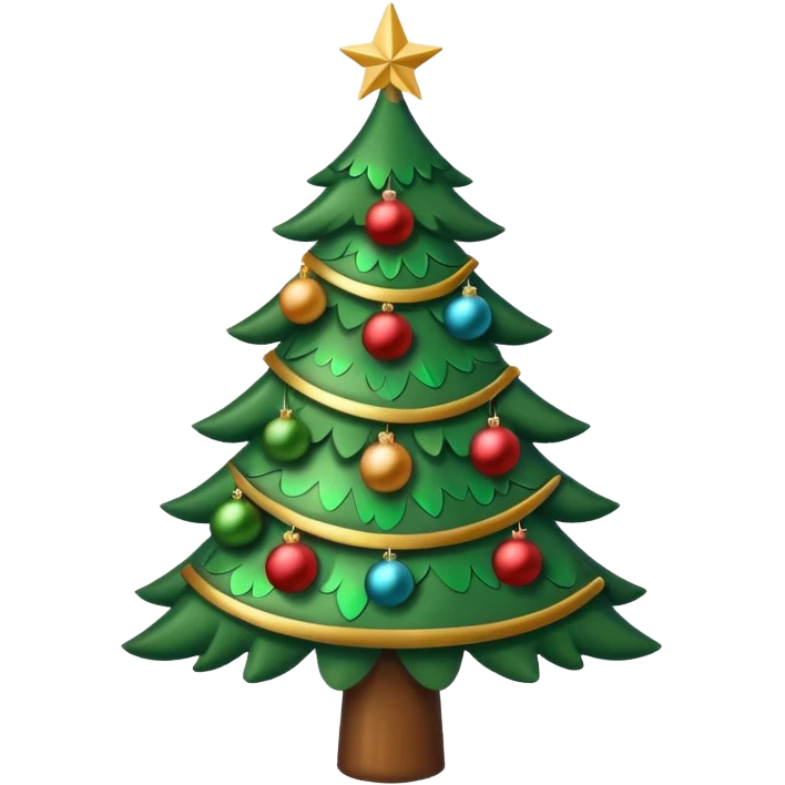 christmas tree emoji