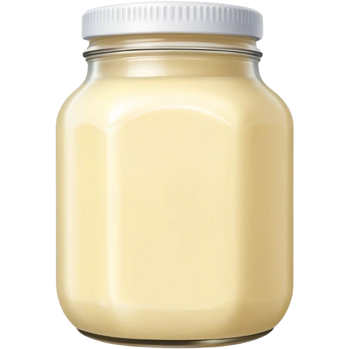 Mayonnaise jar emoji