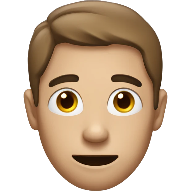 a man talking in sleep emoji